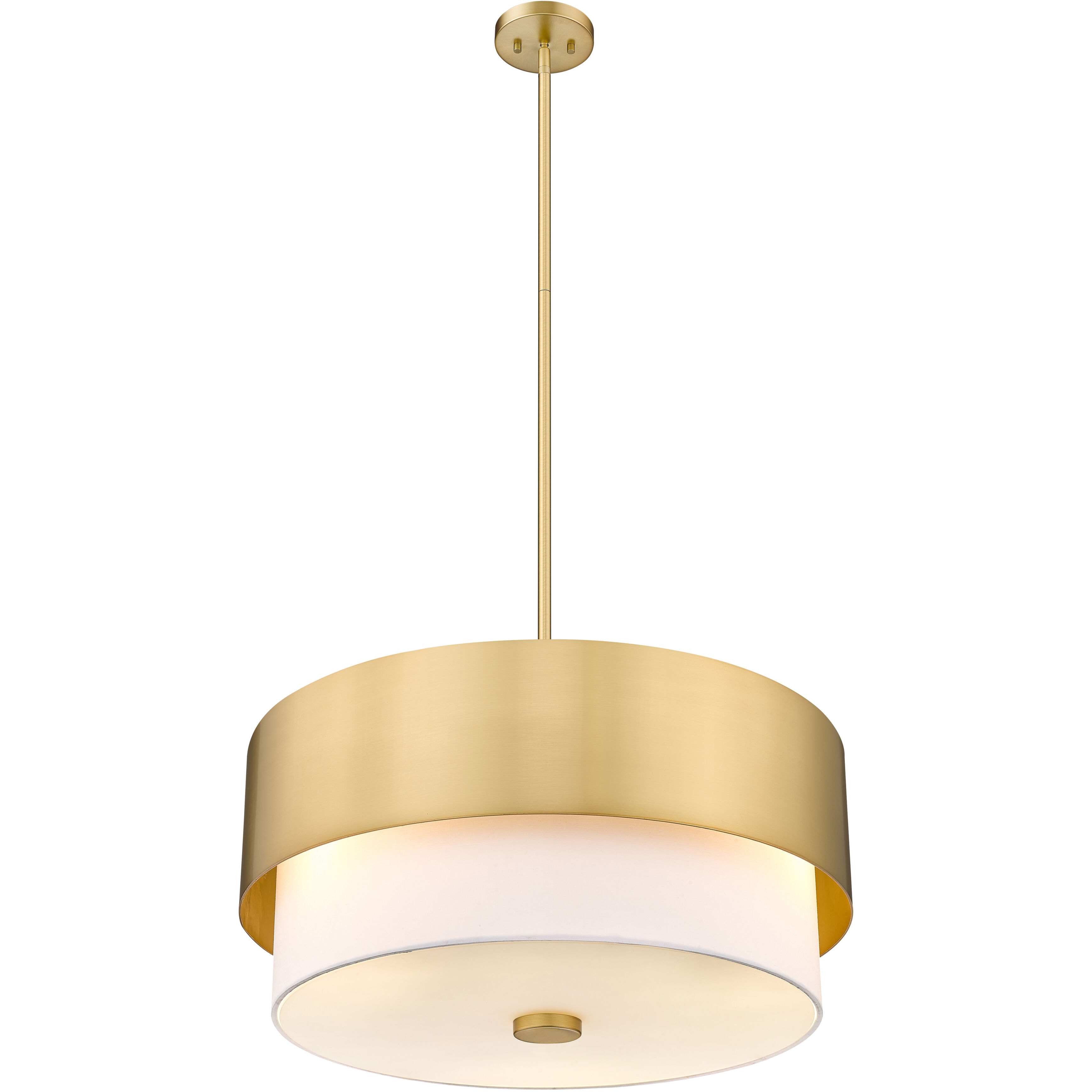 Counterpoint 3 Light 18 inch Modern Gold Pendant Ceiling Light