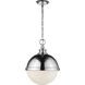 Peyton 2 Light 14.75 inch Chrome Pendant Ceiling Light