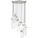 Fontaine 11 Light 26.25 inch Brushed Nickel Chandelier Ceiling Light