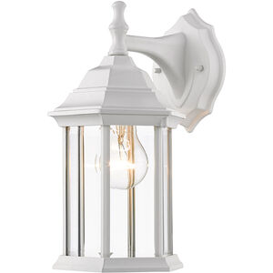 Waterdown 1 Light 12 inch Gloss White Outdoor Wall Sconce
