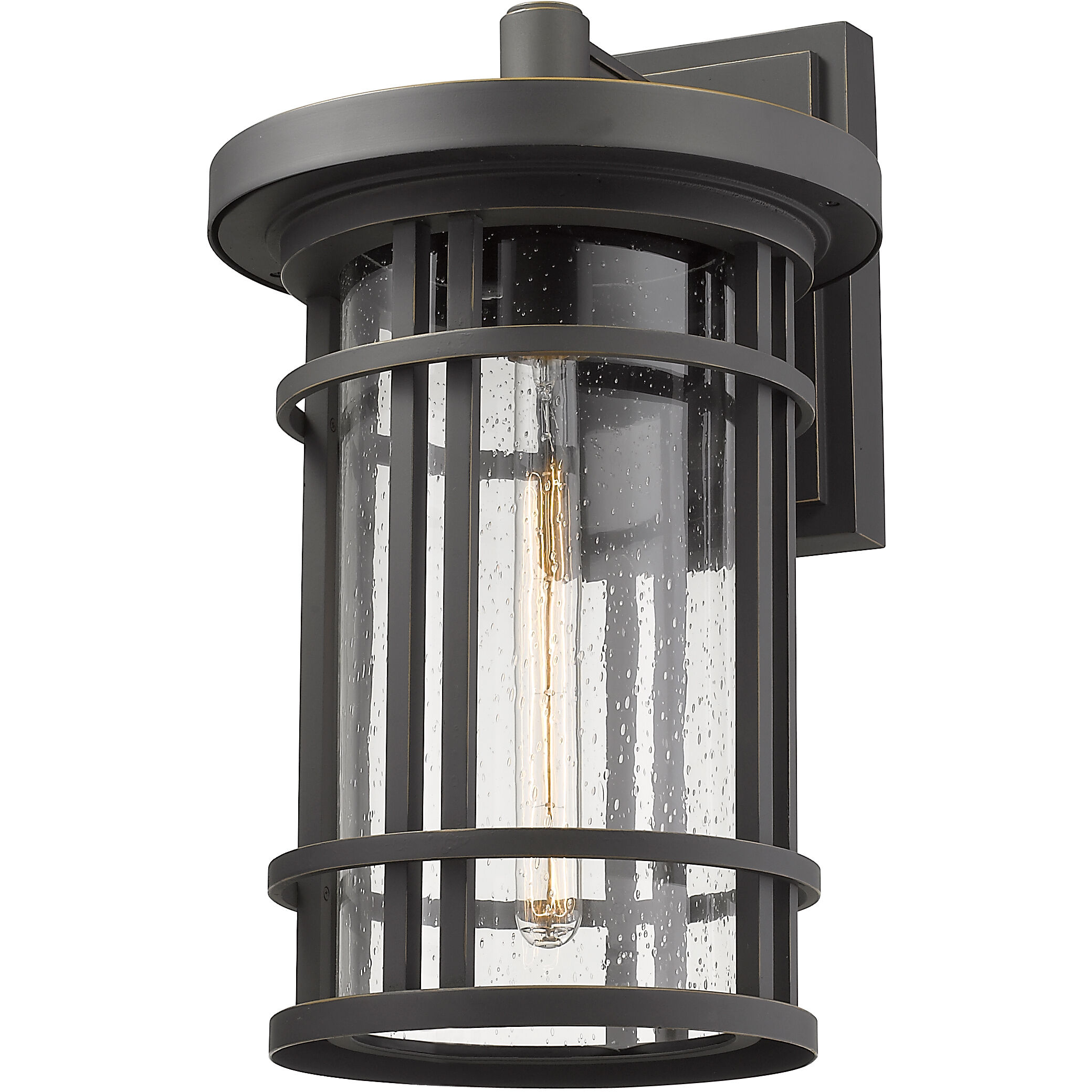 Jordan 1 Light 20 inch Oil Rubbed Bronze Outdoor Wall Light