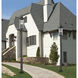 Tiberius 6 Light 129.5 inch Black Outdoor Post Mounted Fixture