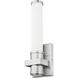Idris Wall Sconce Wall Light in Brushed Nickel