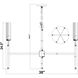 Esme 6 Light 38 inch Brushed Nickel Chandelier Ceiling Light