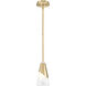 Aimie 1 Light 6 inch Modern Gold Pendant Ceiling Light