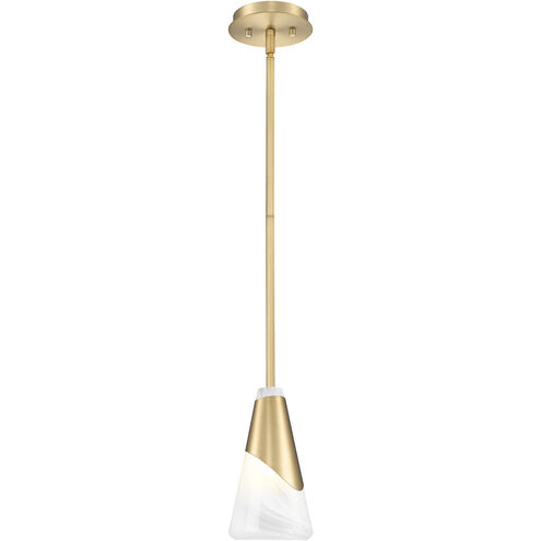 Aimie 1 Light 6 inch Modern Gold Pendant Ceiling Light