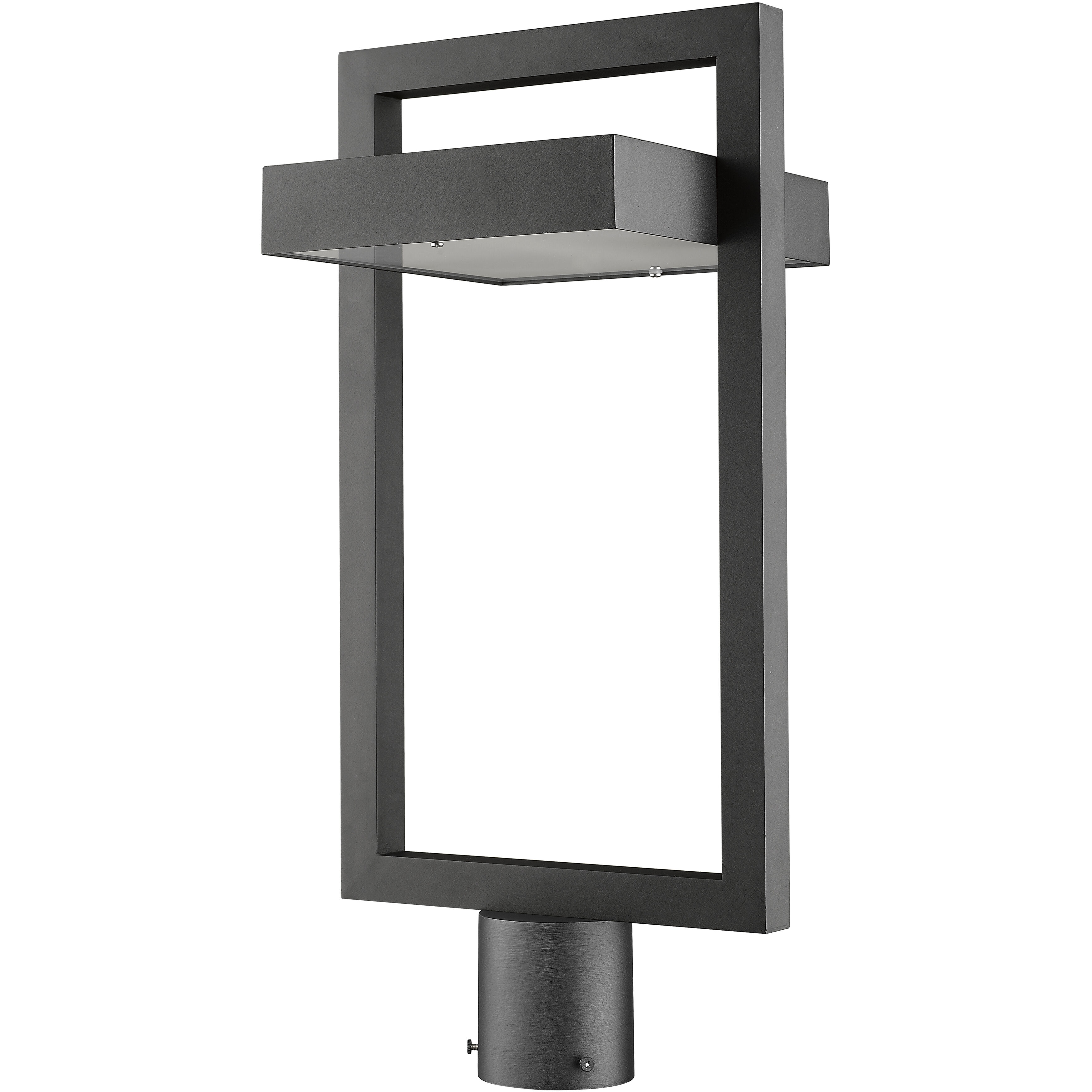 Luttrel LED 21.63 inch Black Outdoor Post Mount Fixture