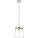 Callista 1 Light 10 inch Polished Nickel Pendant Ceiling Light