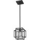 Titania 1 Light 8.5 inch Matte Black Pendant Ceiling Light