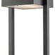 Luttrel LED 97.23 inch Black Outdoor Post Mounted Fixture