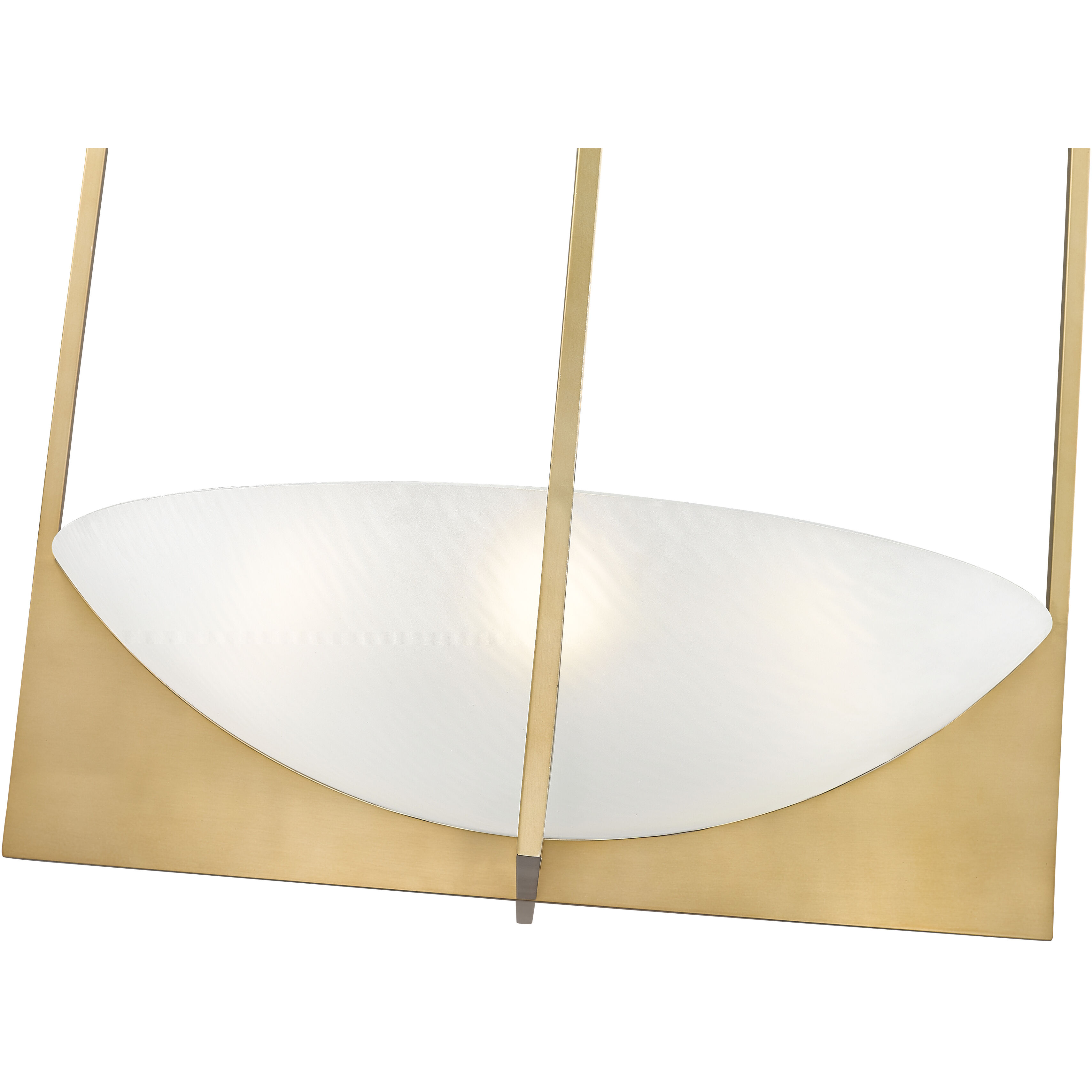 Devon 6 Light 24 inch Modern Gold Chandelier Ceiling Light