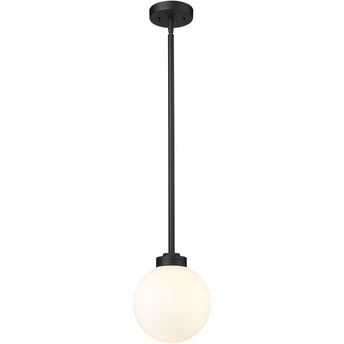 Laurent 1 Light 8 inch Black Outdoor Pendant