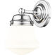 Vaughn 1 Light 7.75 inch Chrome Wall Sconce Wall Light
