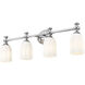 Orion 4 Light 31.25 inch Chrome Bath Vanity Light Wall Light