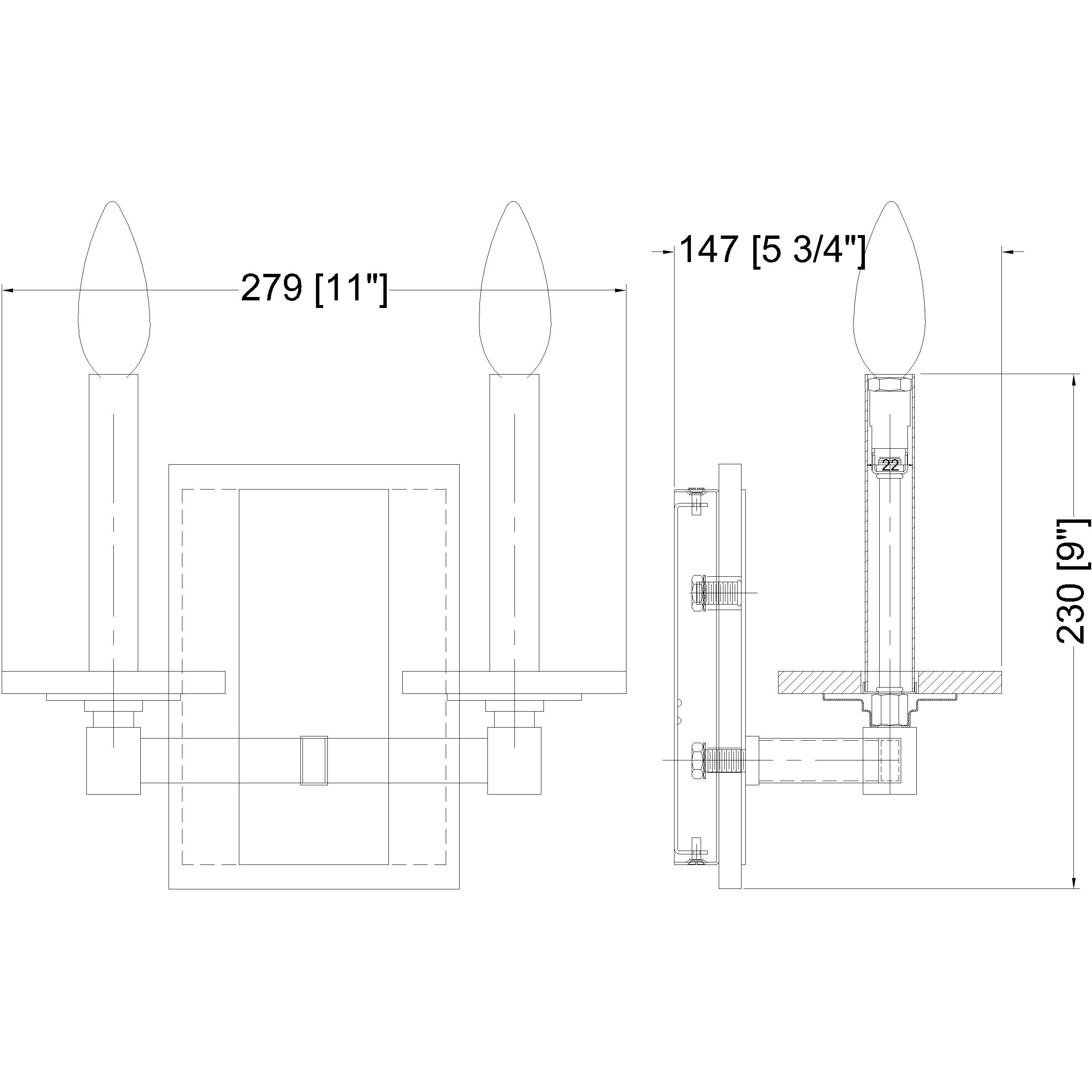 Kaden Wall Sconce Wall Light in Modern Gold