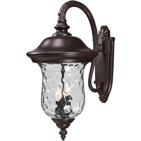 Armstrong 3 Light 12.38 inch Outdoor Wall Light