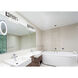 Kraken 4 Light 30 inch Matte Black and Brushed Nickel Vanity Wall Light