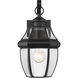 Westover 1 Light 13.75 inch Black Outdoor Wall Light