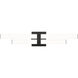 Zane LED 25 inch Matte Black Vanity Wall Light