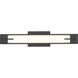 Chase LED 23 inch Matte Black Bath Vanity Light Wall Light