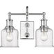 Bryant 2 Light 16 inch Chrome Vanity Wall Light