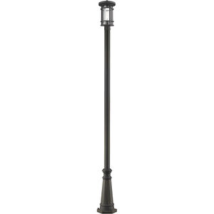 Jordan 1 Light 108.5 inch Oil Rubbed Bronze Outdoor Post Mounted Fixture in 11