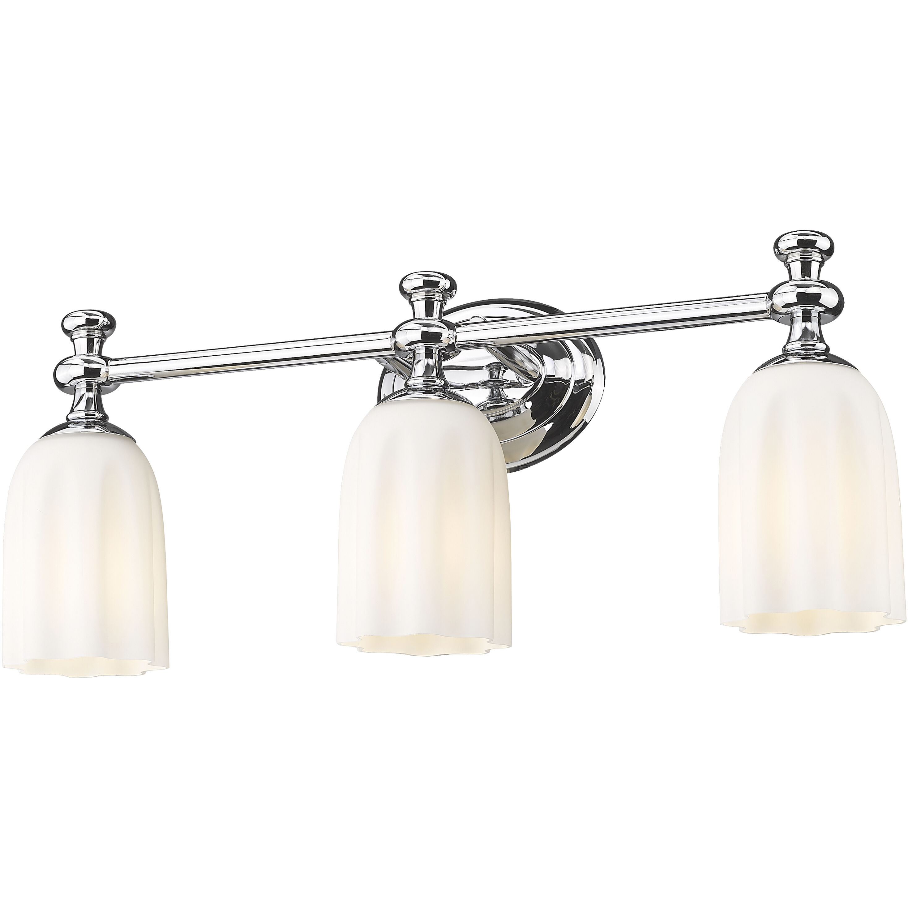 Orion 3 Light 22 inch Chrome Bath Vanity Light Wall Light