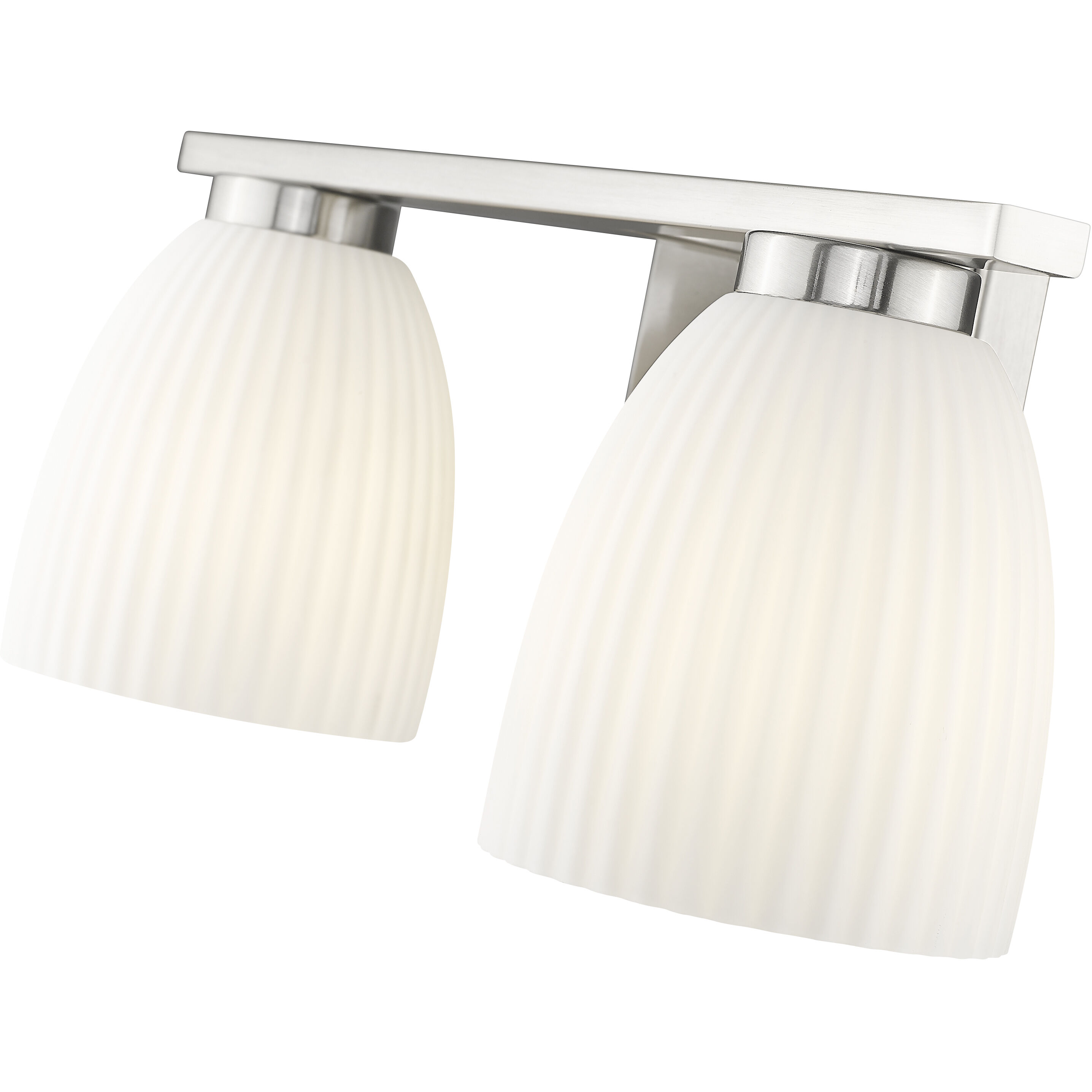 Naya 2 Light 16 inch Brushed Nickel Bath Vanity Light Wall Light