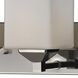 Quube 4 Light 30 inch Chrome Vanity Wall Light