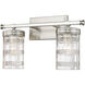 Archer 2 Light 17.75 inch Brushed Nickel Vanity Wall Light