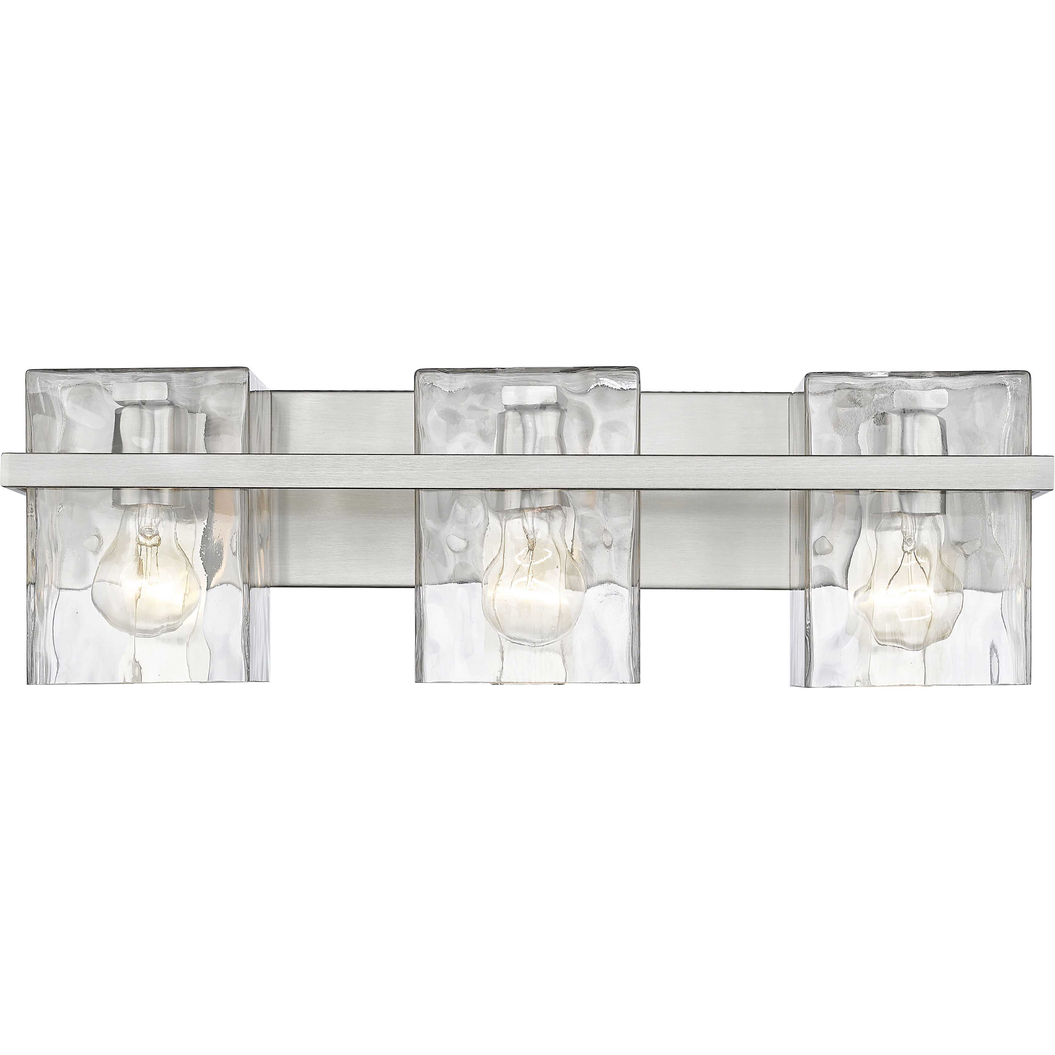 Bennington 3 Light 22.25 inch Brushed Nickel Vanity Wall Light