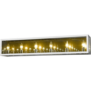 Infinity 6 Light 36 inch Chrome Vanity Wall Light