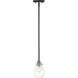 Kraken 1 Light 5.25 inch Matte Black and Brushed Nickel Pendant Ceiling Light