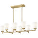 Oren 8 Light 17.50 inch Island Light