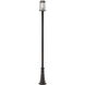 Millworks 2 Light 110.25 inch Oil Rubbed Bronze Outdoor Post Mounted Fixture