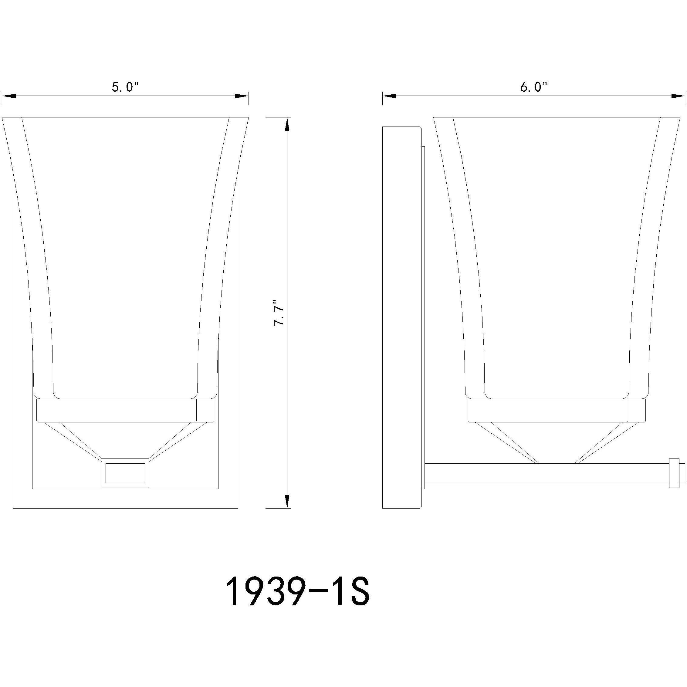 Darcy 1 Light 5 inch Chrome Wall Sconce Wall Light