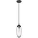 Arden 1 Light 4.5 inch Matte Black Pendant Ceiling Light
