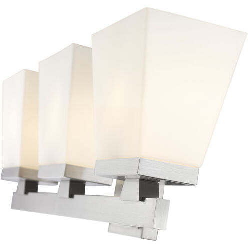 Astor 3 Light 23 inch Brushed Nickel Vanity Wall Light