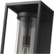 Dunbroch 1 Light 18.25 inch Black Outdoor Wall Light