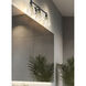 Auden 3 Light 23.75 inch Matte Black Bath Vanity Wall Light