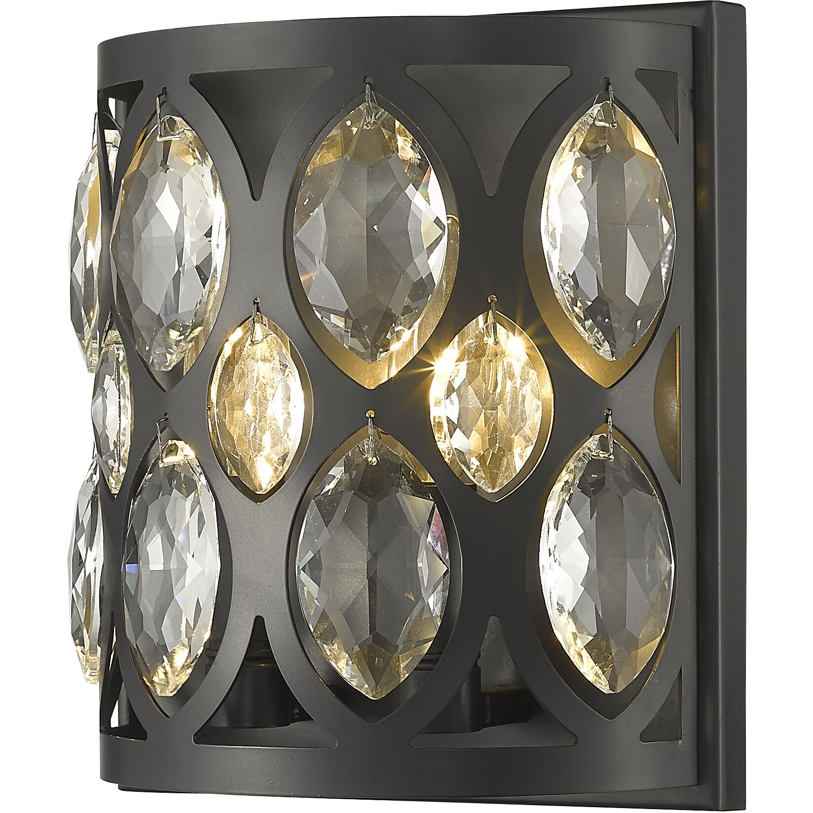 Dealey 2 Light 8.25 inch Matte Black Wall Sconce Wall Light