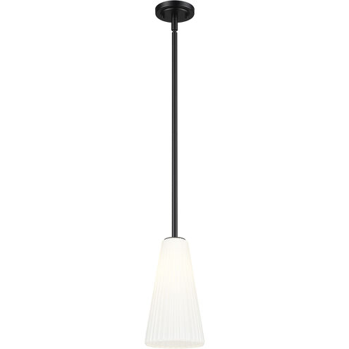 Farrell 1 Light 7.25 inch Matte Black Pendant Ceiling Light