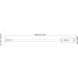 Sana 3 Light 120.25 inch Black Outdoor Post Mounted Fixture