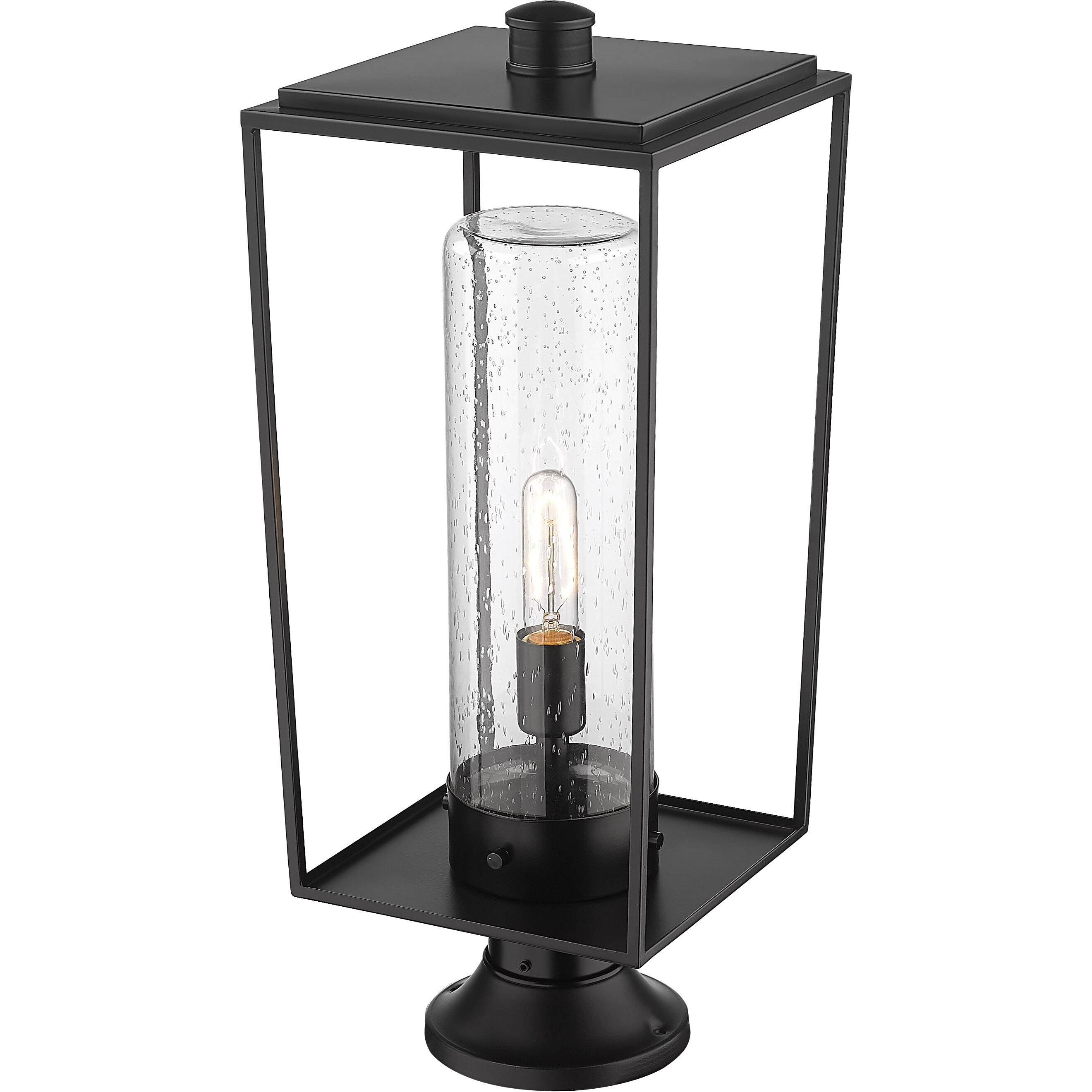 Sheridan 1 Light 24.5 inch Black Outdoor Pier Mounted Fixture