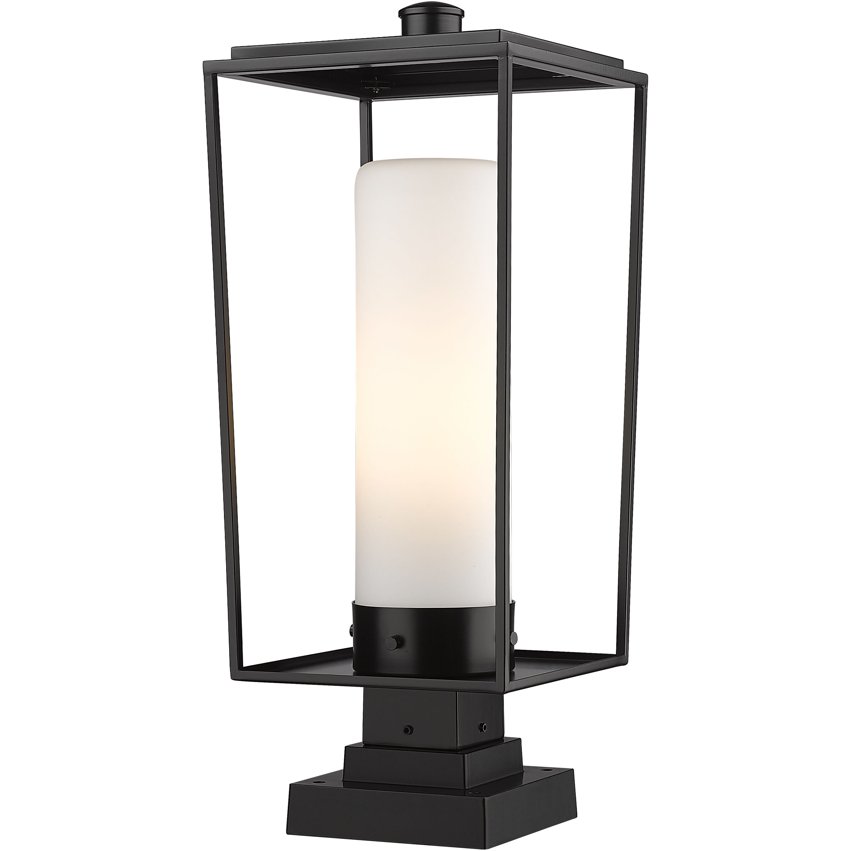 Sheridan 1 Light 24.75 inch Black Outdoor Pier Mounted Fixture
