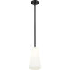 Farrell 1 Light 7.25 inch Matte Black Pendant Ceiling Light