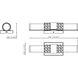 Egon LED 18 inch Chrome Bath Vanity Light Wall Light