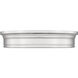 Bentley LED 20 inch Brushed Nickel Flush Mount Ceiling Light