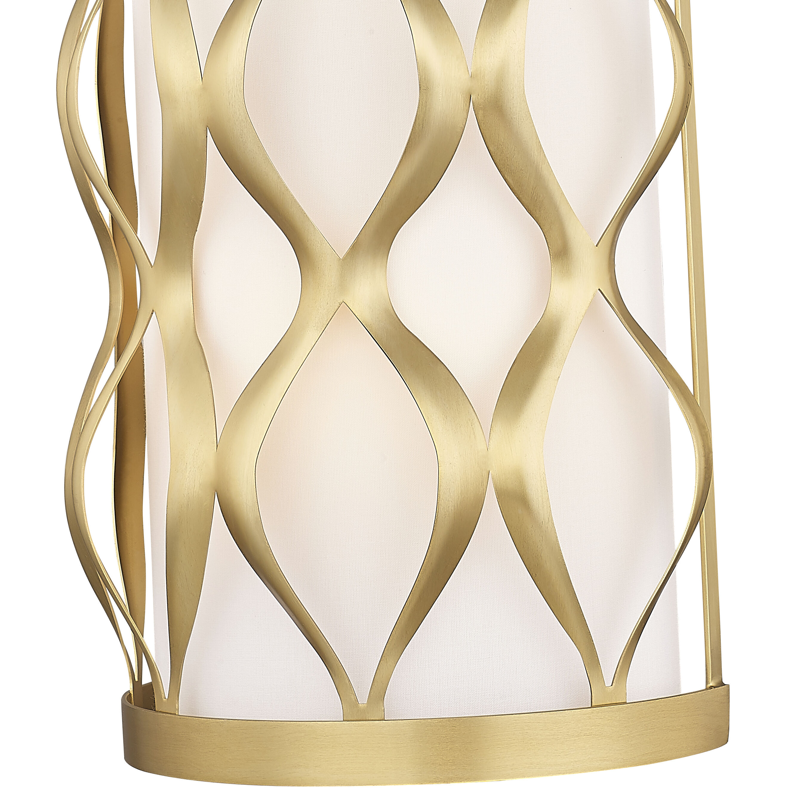 Harden 3 Light 8 inch Modern Gold Wall Sconce Wall Light
