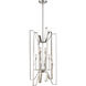 Marsala 12 Light 22 inch Brushed Nickel Pendant Ceiling Light